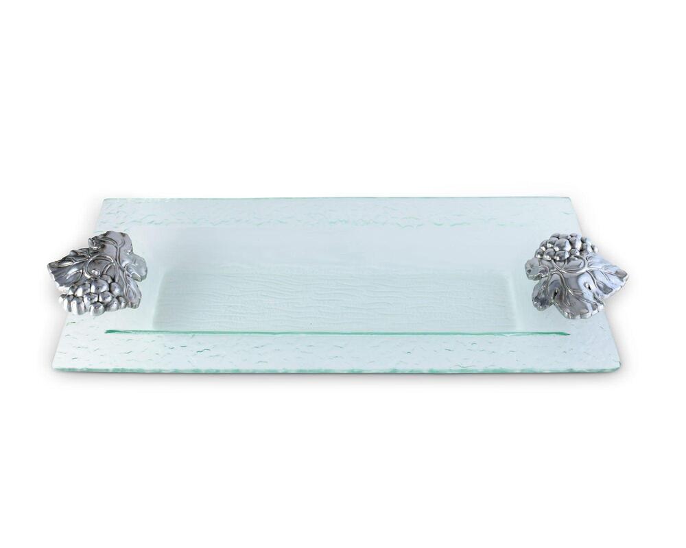 Grape 18" L Oblong Tray by Arthur Court Designs 3