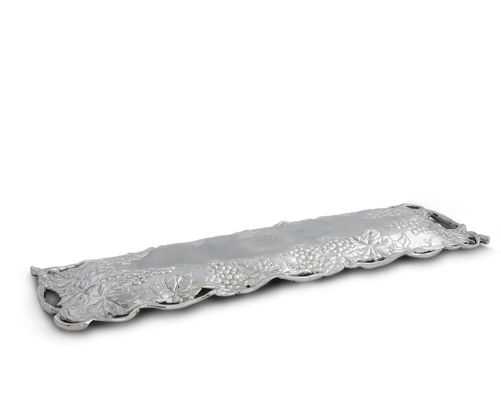 Grape 19" L Oblong Tray by Arthur Court Designs 3