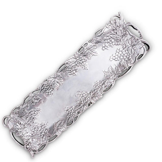 Grape 19" L Oblong Tray by Arthur Court Designs