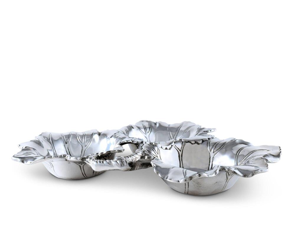 Grape 3-Bowl Bowl by Arthur Court Designs 4