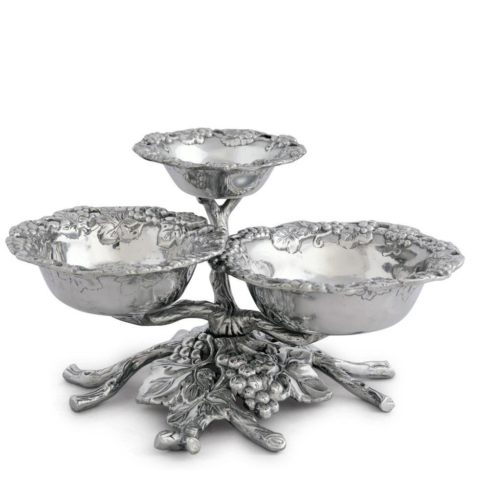 Grape 3-Tiered Bowl by Arthur Court Designs 3
