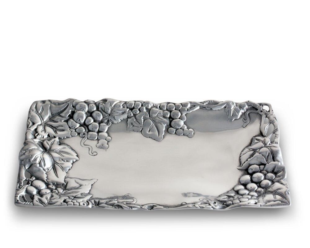 Grape Bread Tray 6" x 12" by Arthur Court Designs 3