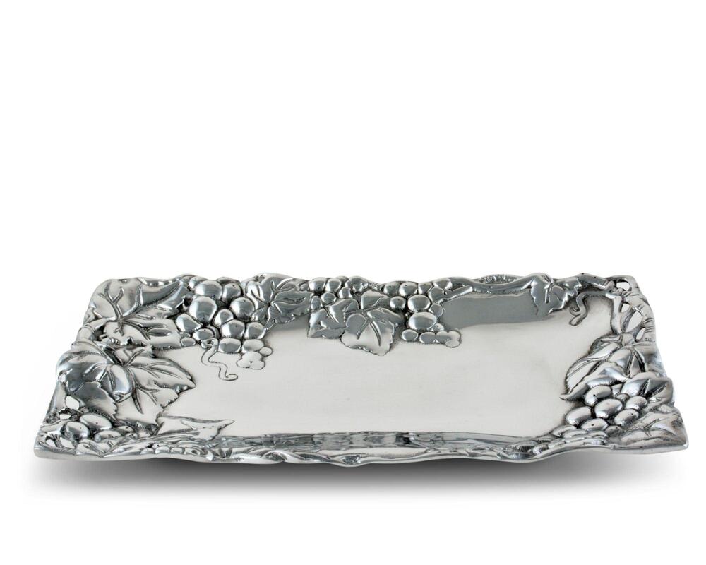 Grape Bread Tray 6" x 12" by Arthur Court Designs 4