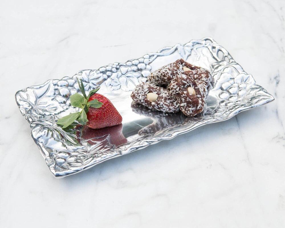 Grape Bread Tray 6" x 12" by Arthur Court Designs 6