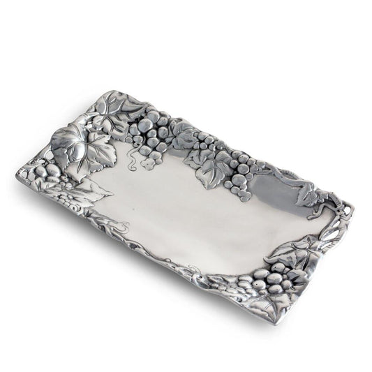 Grape Bread Tray 6" x 12" by Arthur Court Designs