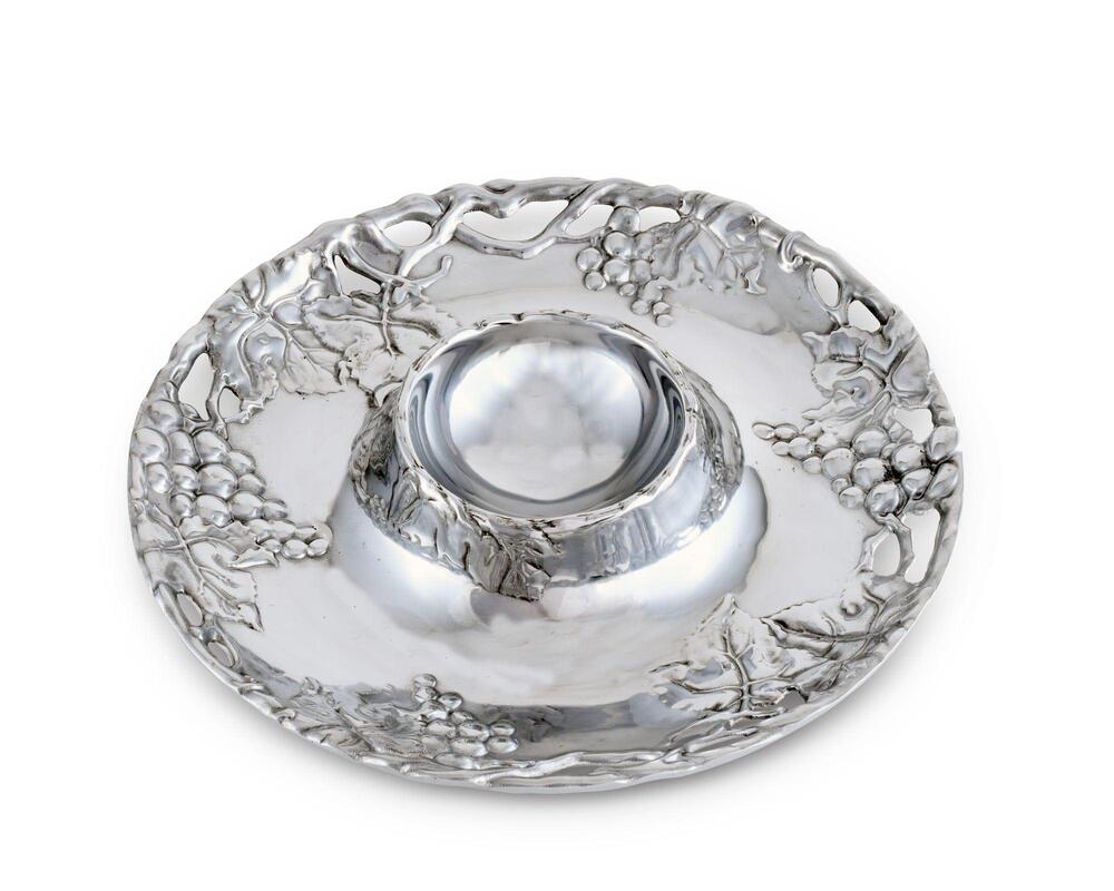 Grape Chip and Dip Tray by Arthur Court Designs 5