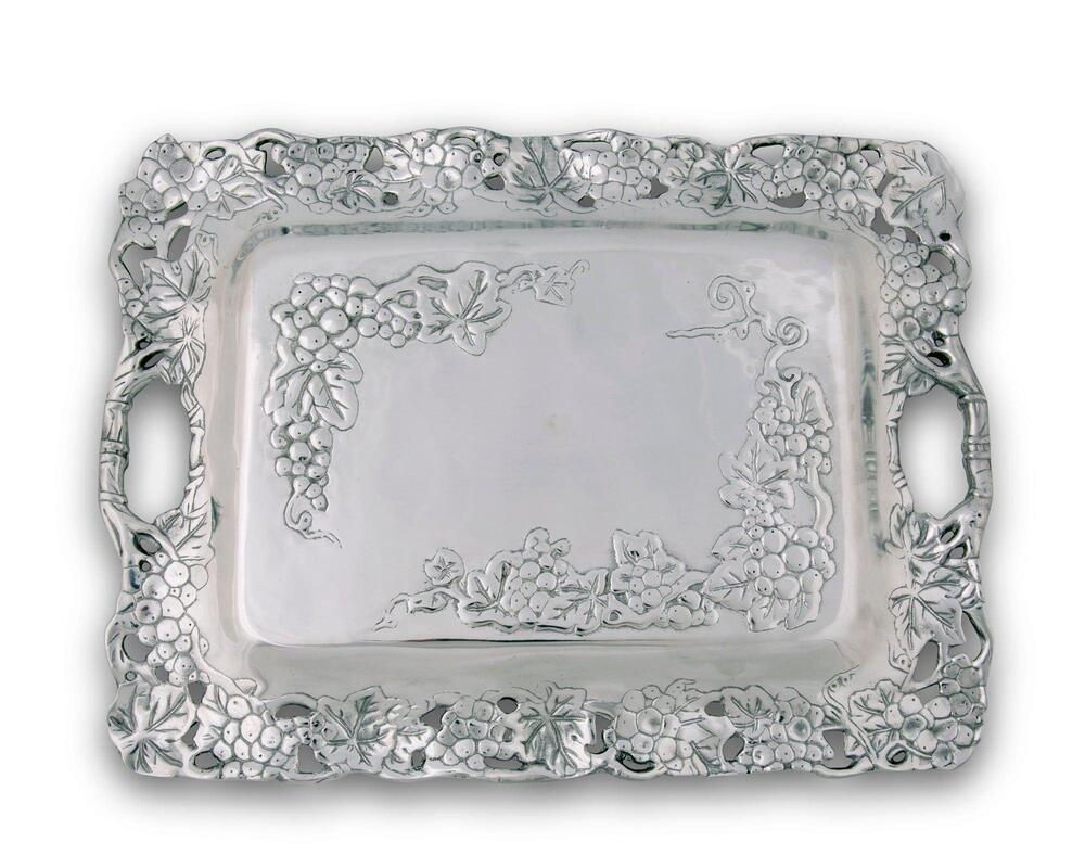 Grape Clutch Tray by Arthur Court Designs 2