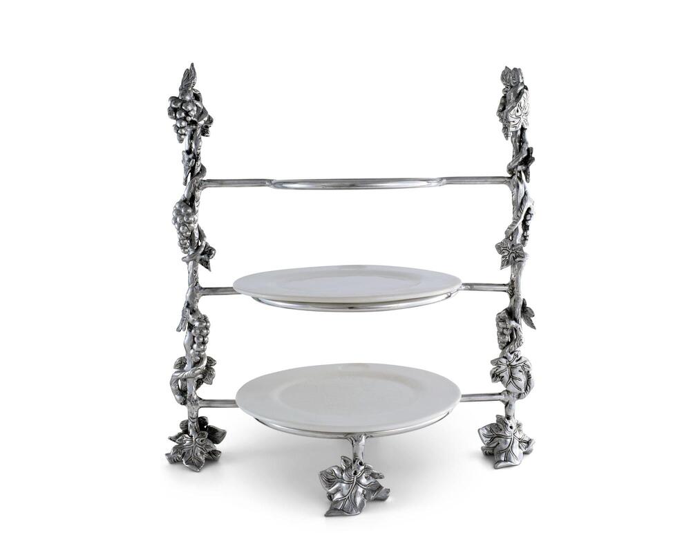 Grape Dinner Plate Caddy by Arthur Court Designs 1
