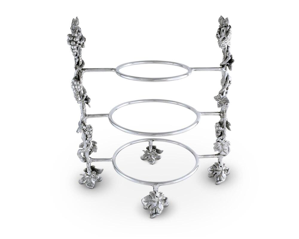 Grape Dinner Plate Caddy by Arthur Court Designs 3