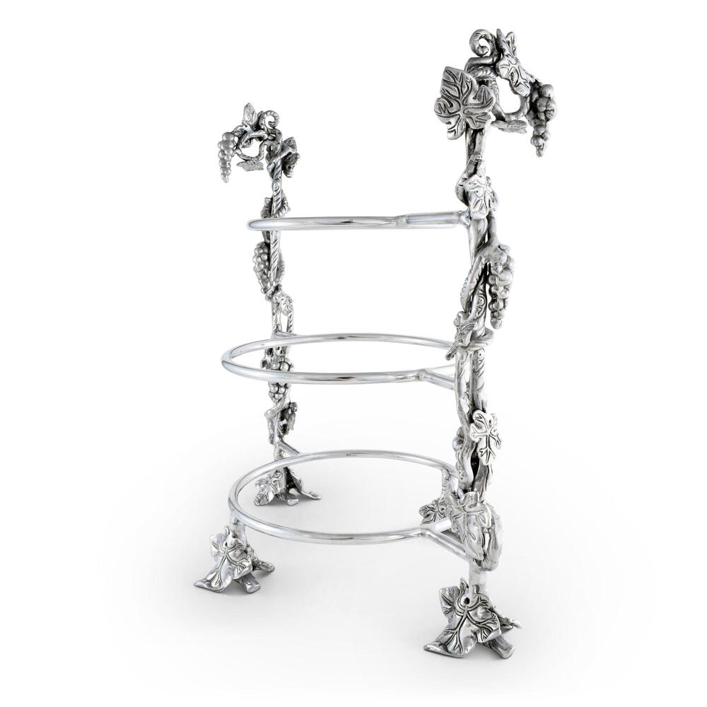 Grape Dinner Plate Caddy by Arthur Court Designs