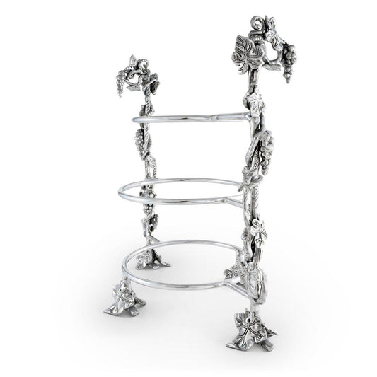 Grape Dinner Plate Caddy by Arthur Court Designs