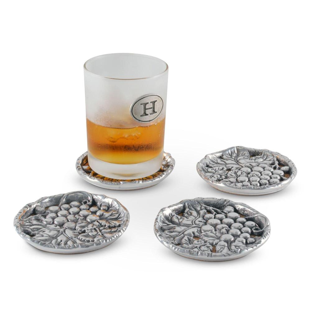 Grape Drink Coaster Set of 4 by Arthur Court Designs 3