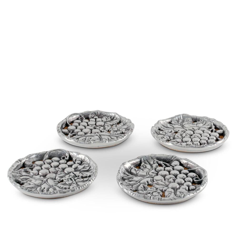 Grape Drink Coaster Set of 4 by Arthur Court Designs 6