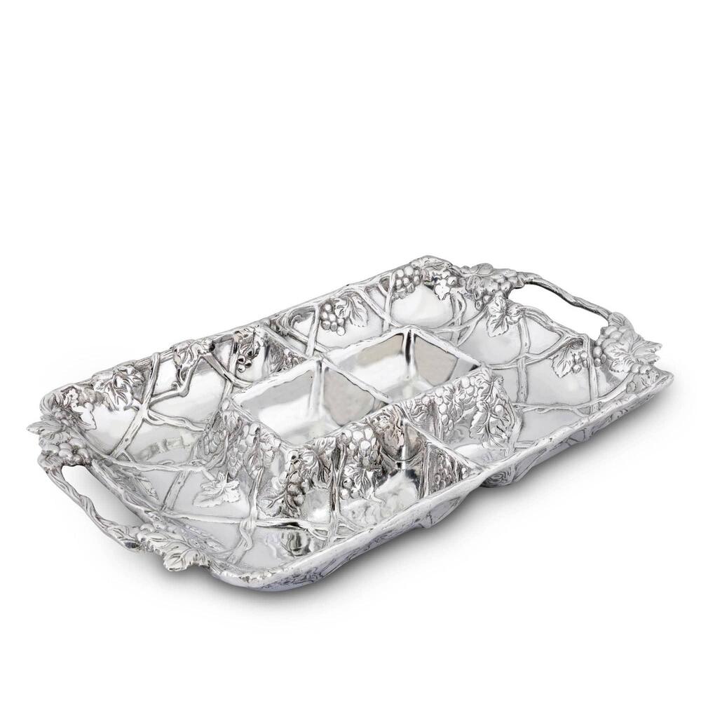 Grape Entertainment Tray by Arthur Court Designs