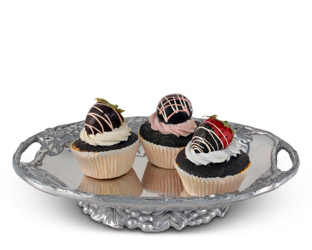 Grape Footed Side Dish by Arthur Court Designs 1
