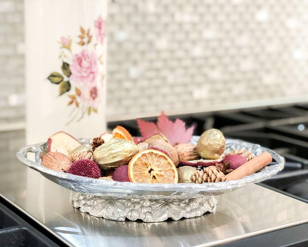 Grape Footed Side Dish by Arthur Court Designs 5