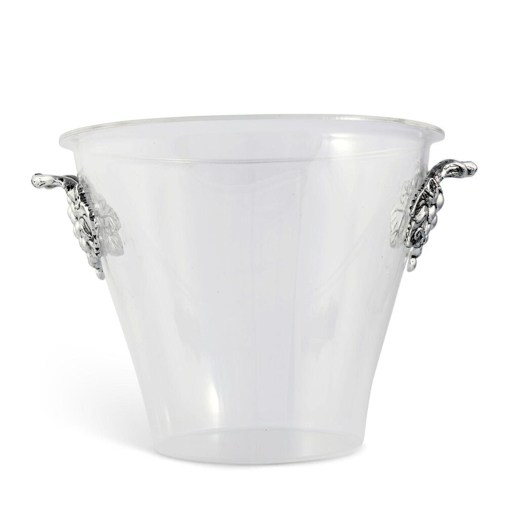 Grape Handle Acrylic Ice Bucket by Arthur Court Designs 3