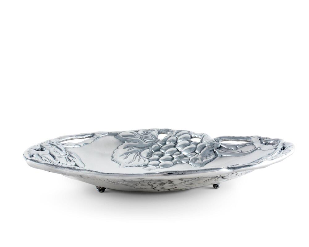 Grape Heart Coupe Tray by Arthur Court Designs 2