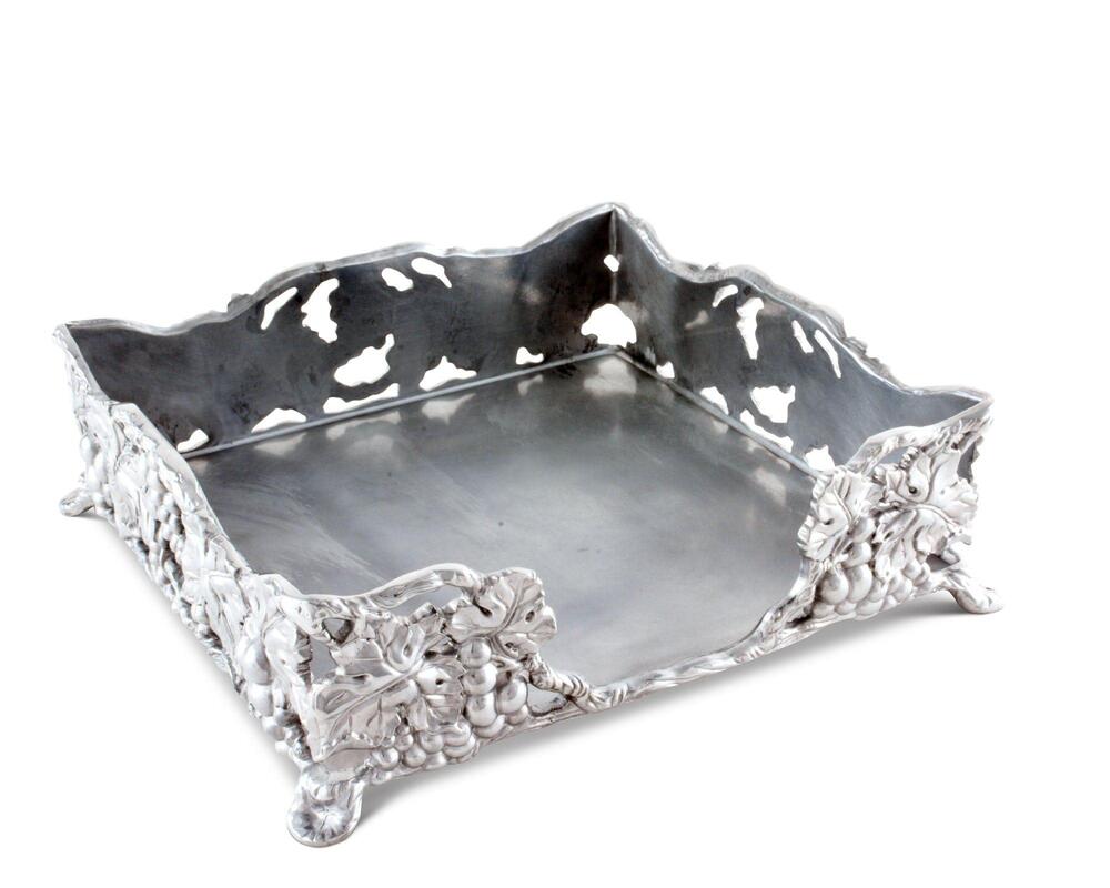 Grape Luncheon Napkin Box by Arthur Court Designs 2