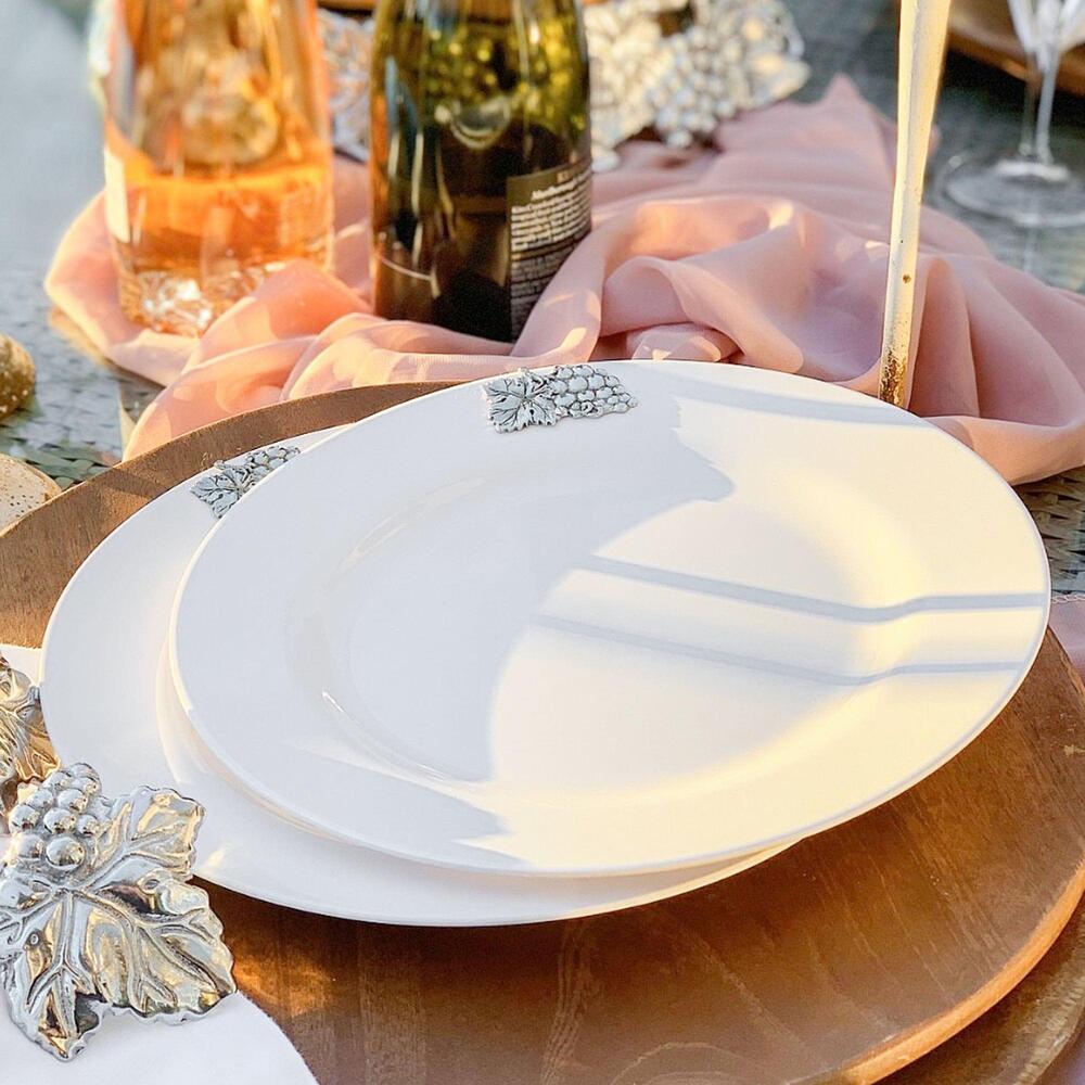 Grape Melamine Lunch Plates - Set of 4 by Arthur Court Designs 1