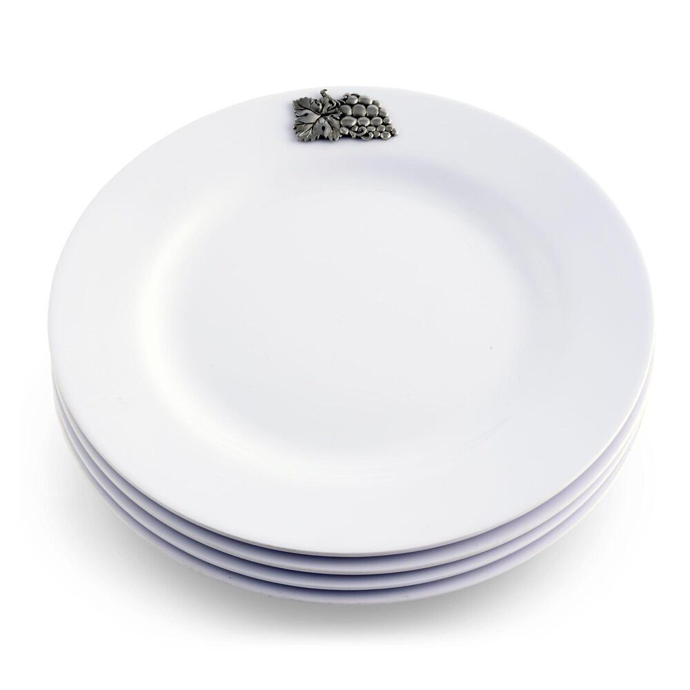 Grape Melamine Lunch Plates - Set of 4 by Arthur Court Designs 3