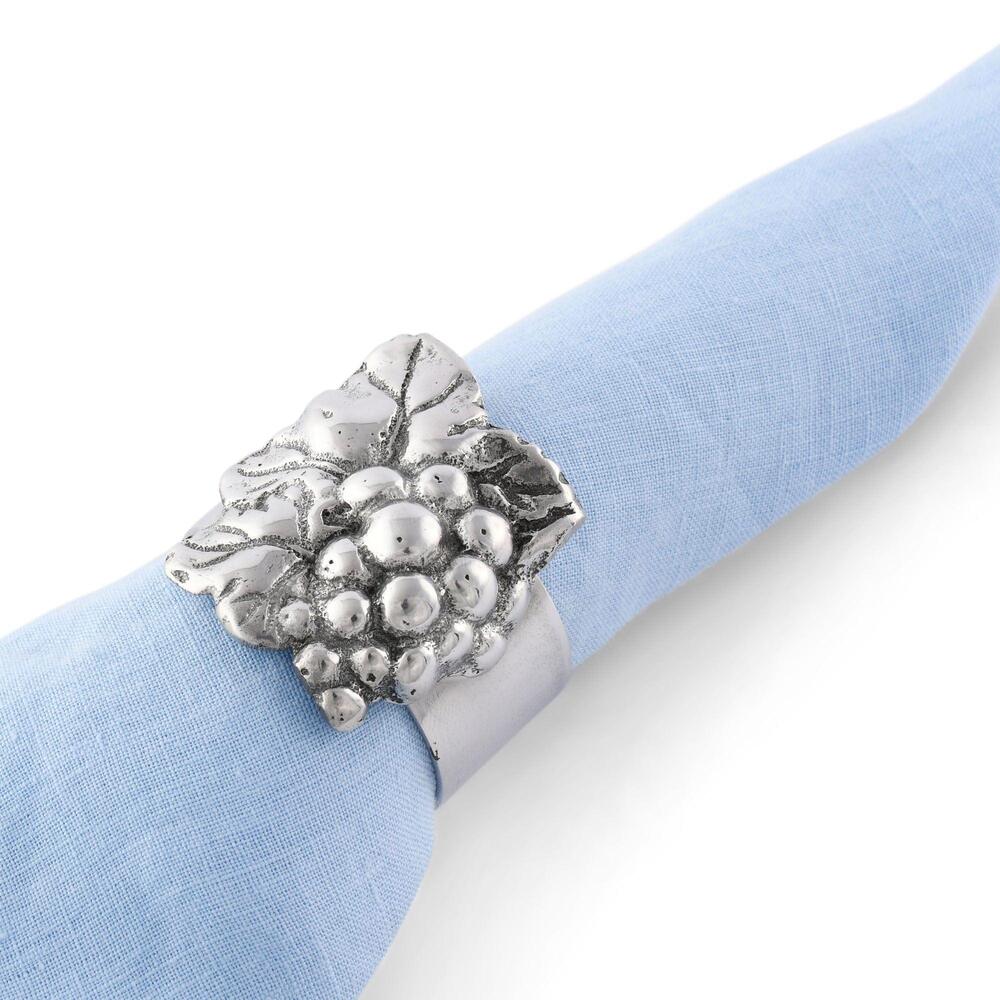 Grape Napkin Rings - Set of 4 by Arthur Court Designs 2