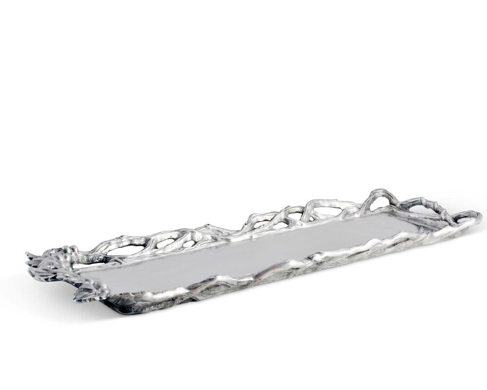 Grape Open Vine Oblong Tray by Arthur Court Designs 3