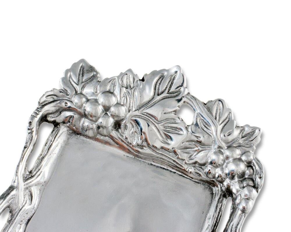 Grape Open Vine Oblong Tray by Arthur Court Designs 4