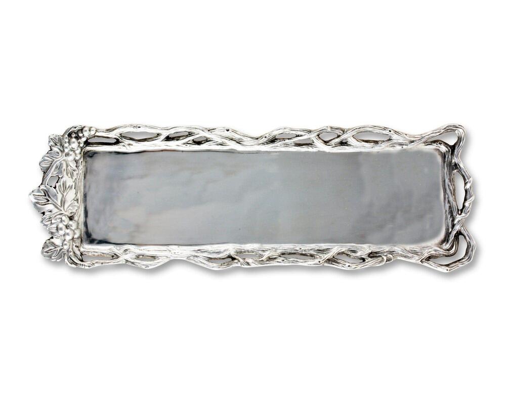 Grape Open Vine Oblong Tray by Arthur Court Designs 5
