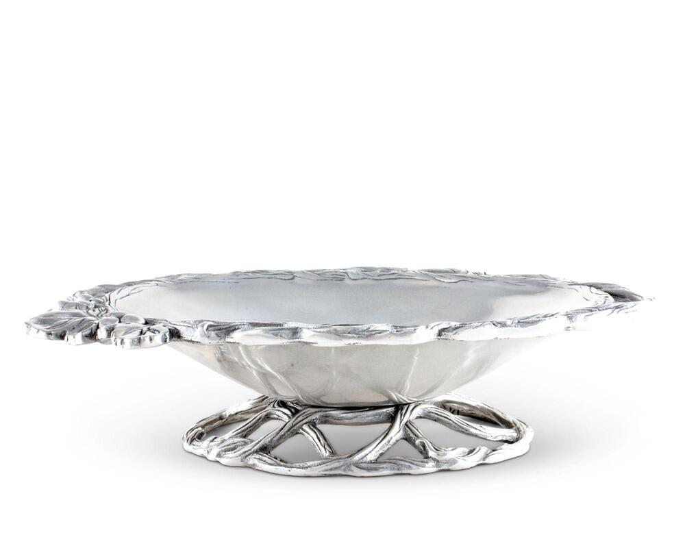 Grape Open Vine Vegetable Dish by Arthur Court Designs 2