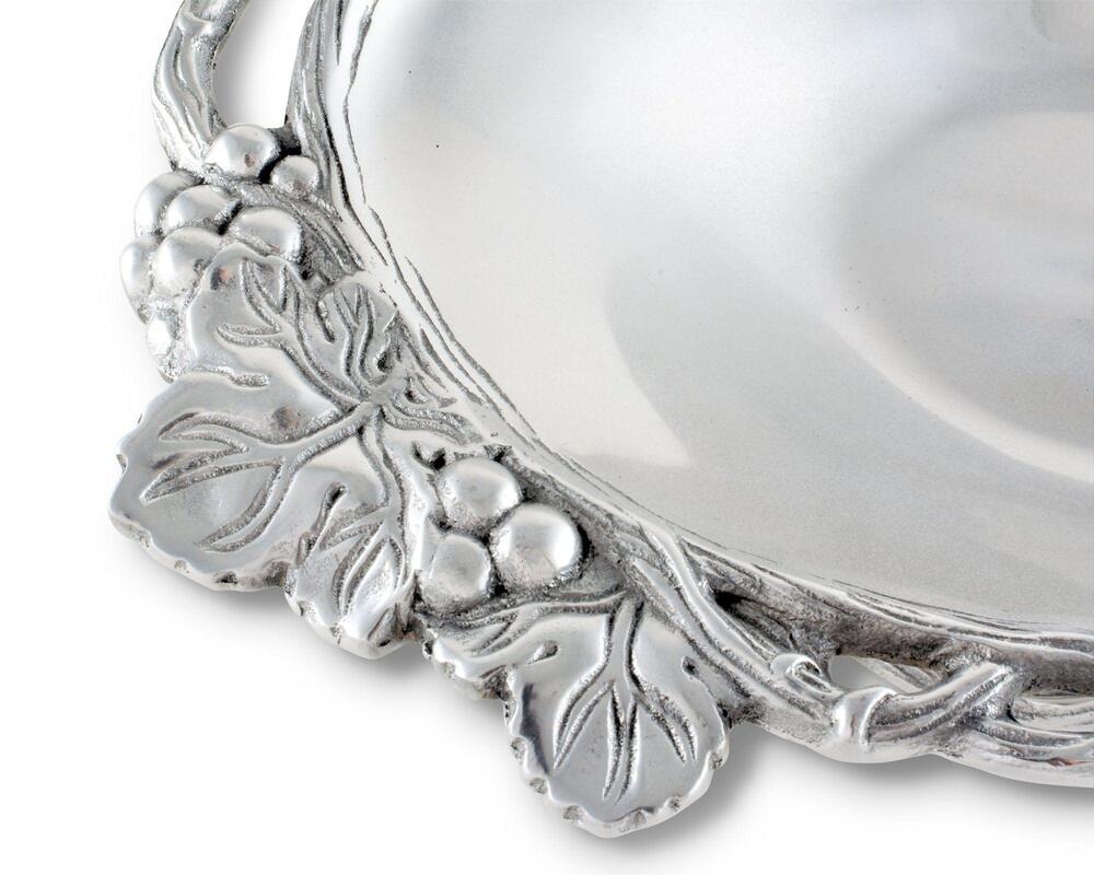 Grape Open Vine Vegetable Dish by Arthur Court Designs 5