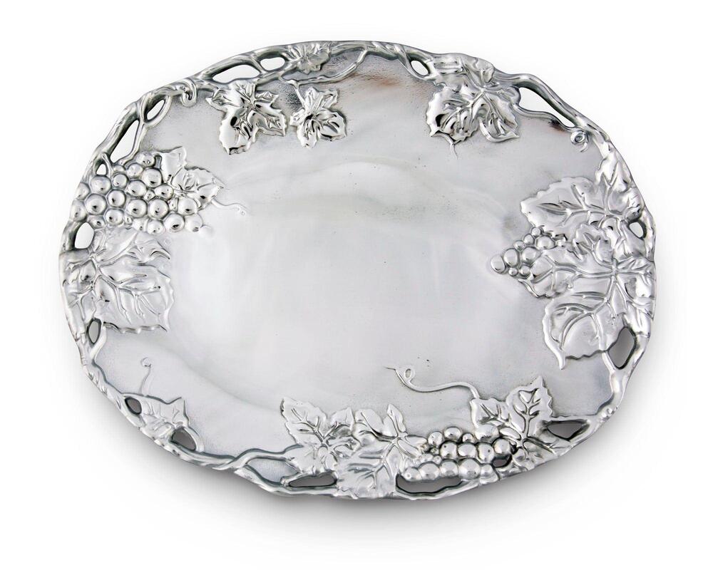 Grape Oval Platter by Arthur Court Designs 1
