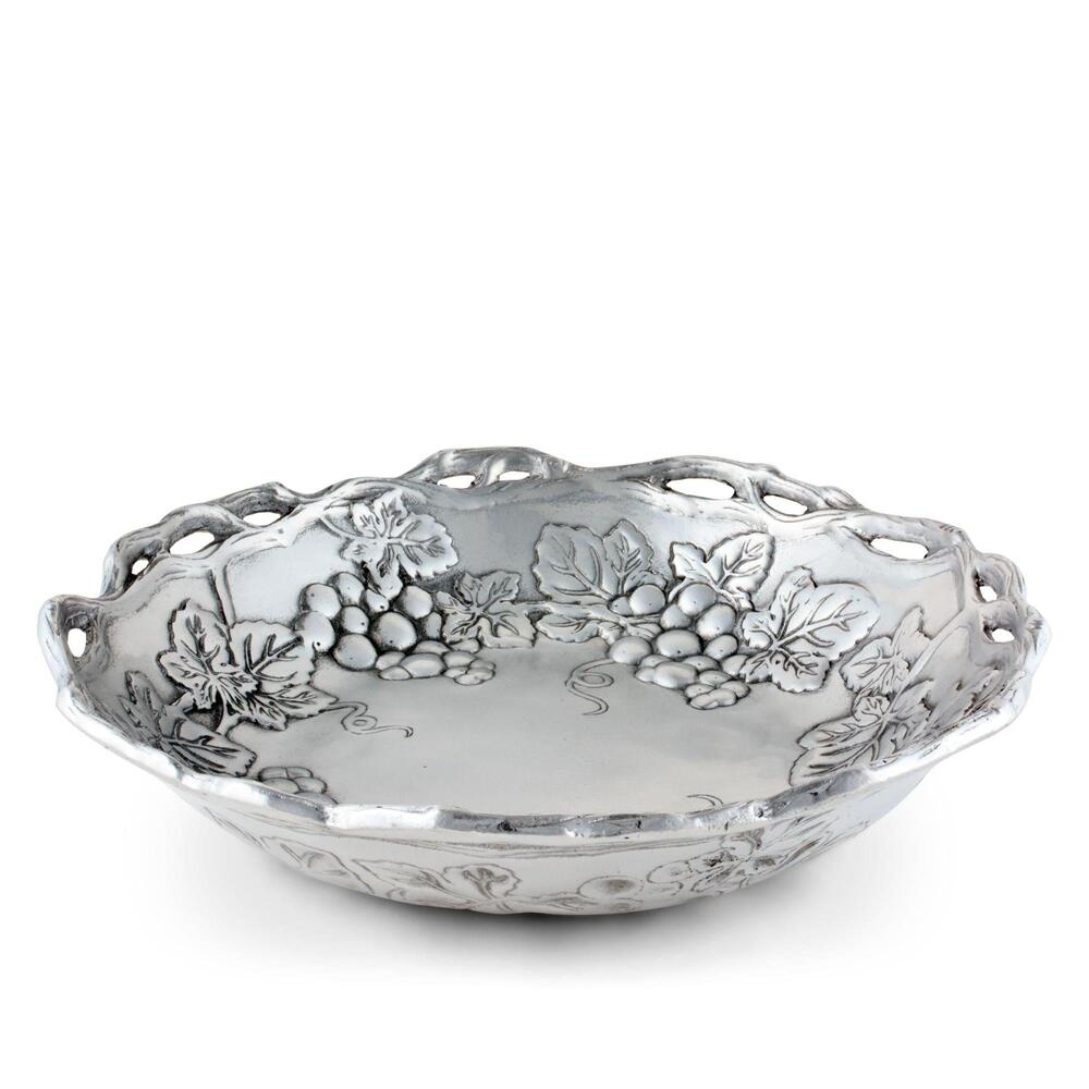 Grape Pasta Bowl by Arthur Court Designs