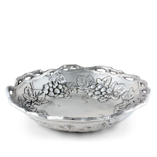 Grape Pasta Bowl by Arthur Court Designs