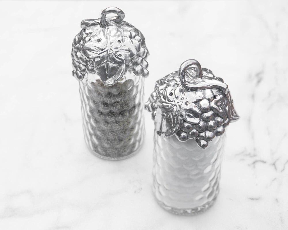 Grape Salt & Pepper Set by Arthur Court Designs 1