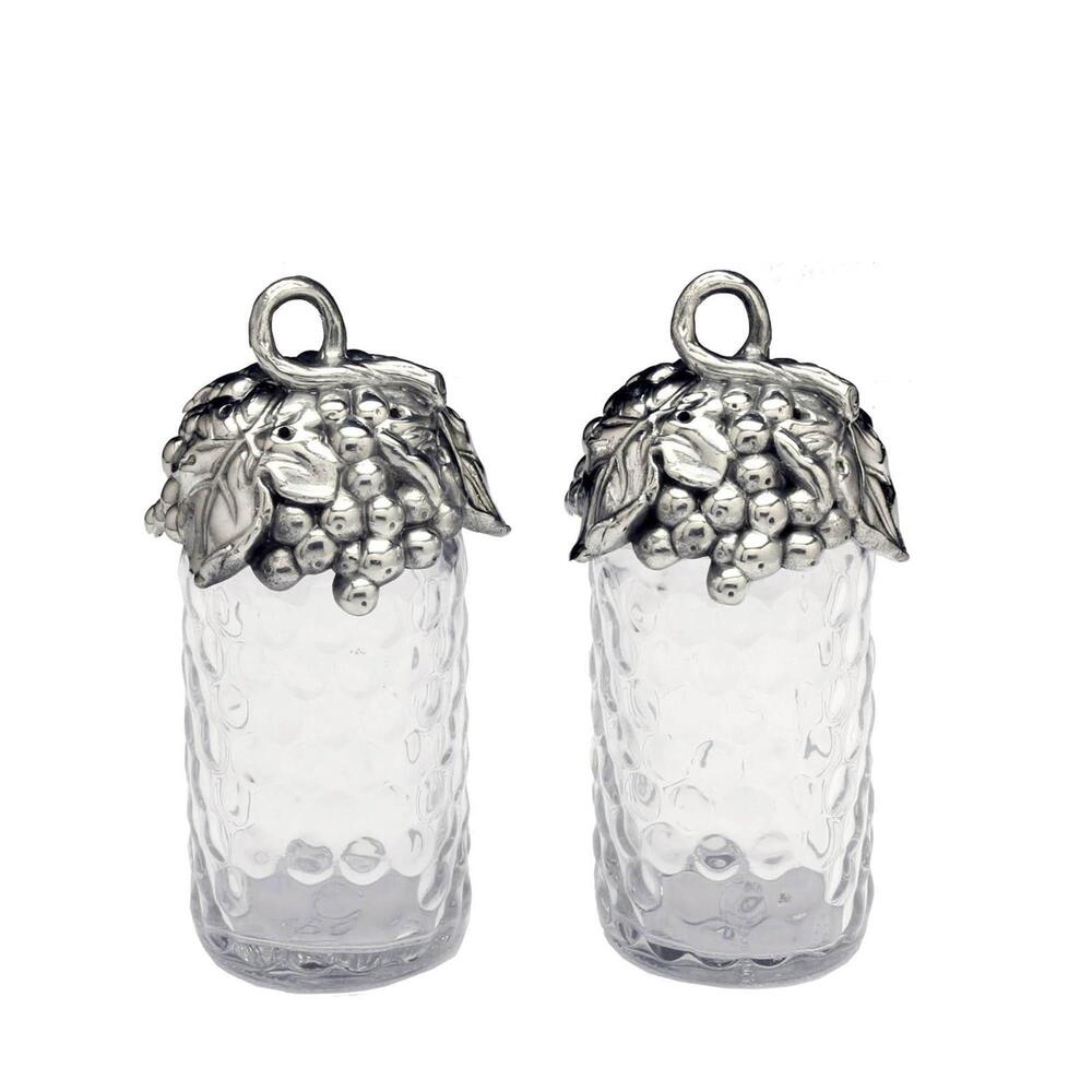 Grape Salt & Pepper Set by Arthur Court Designs
