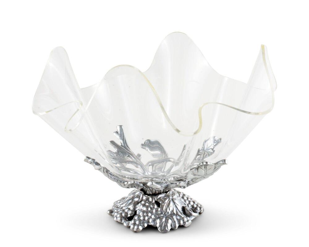 Grape Stand Acrylic Bowl 11" by Arthur Court Designs 3
