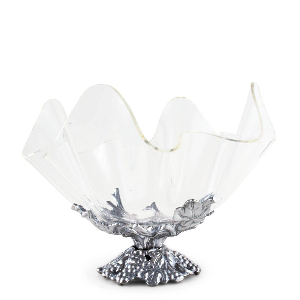 Grape Stand Acrylic Bowl 11" by Arthur Court Designs