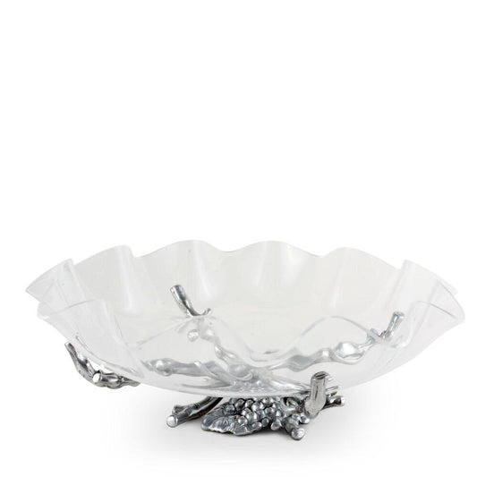 Grape Stand Acrylic Bowl 16" by Arthur Court Designs