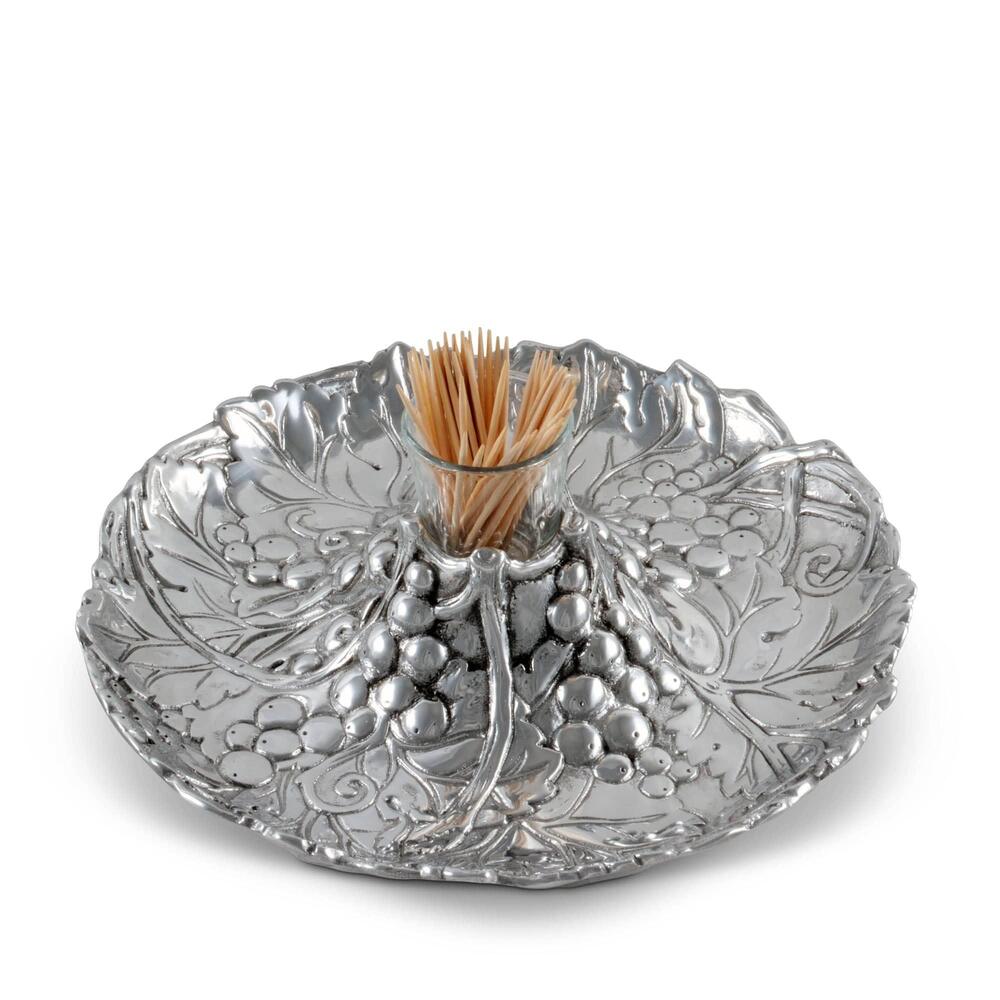 Grape Tidbit Tray by Arthur Court Designs 6