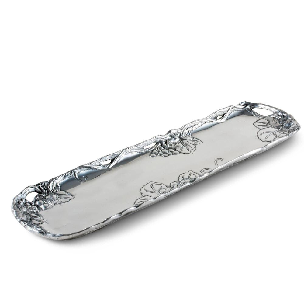 Grape Vineyard Oblong Tray by Arthur Court Designs
