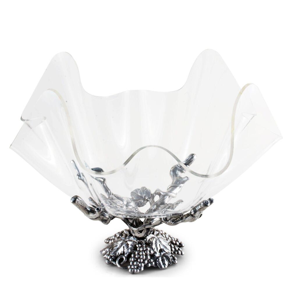 Grapevine Stand Acrylic Bowl 14 by Arthur Court Designs 3