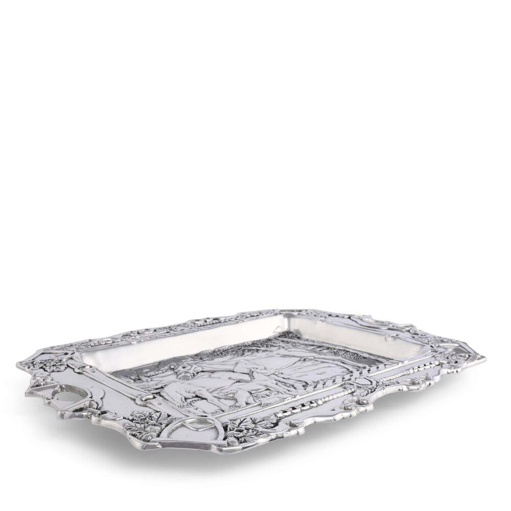 Grazing Horses Parlor Tray by Arthur Court Designs 2