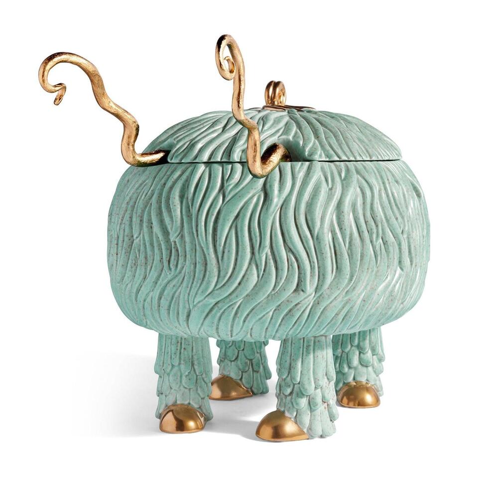 Haas Fox Salad Monster Serving Bowl by L'Objet 7
