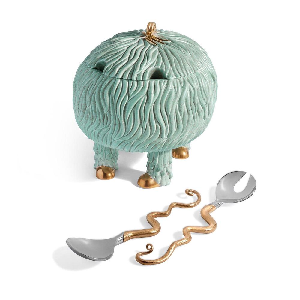 Haas Fox Salad Monster Serving Bowl by L'Objet 8
