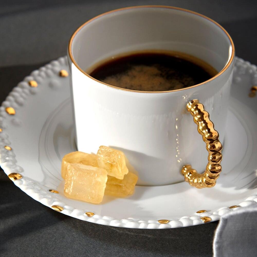 Haas Mojave Espresso Cup & Saucer Set of 6 by L'Objet 2