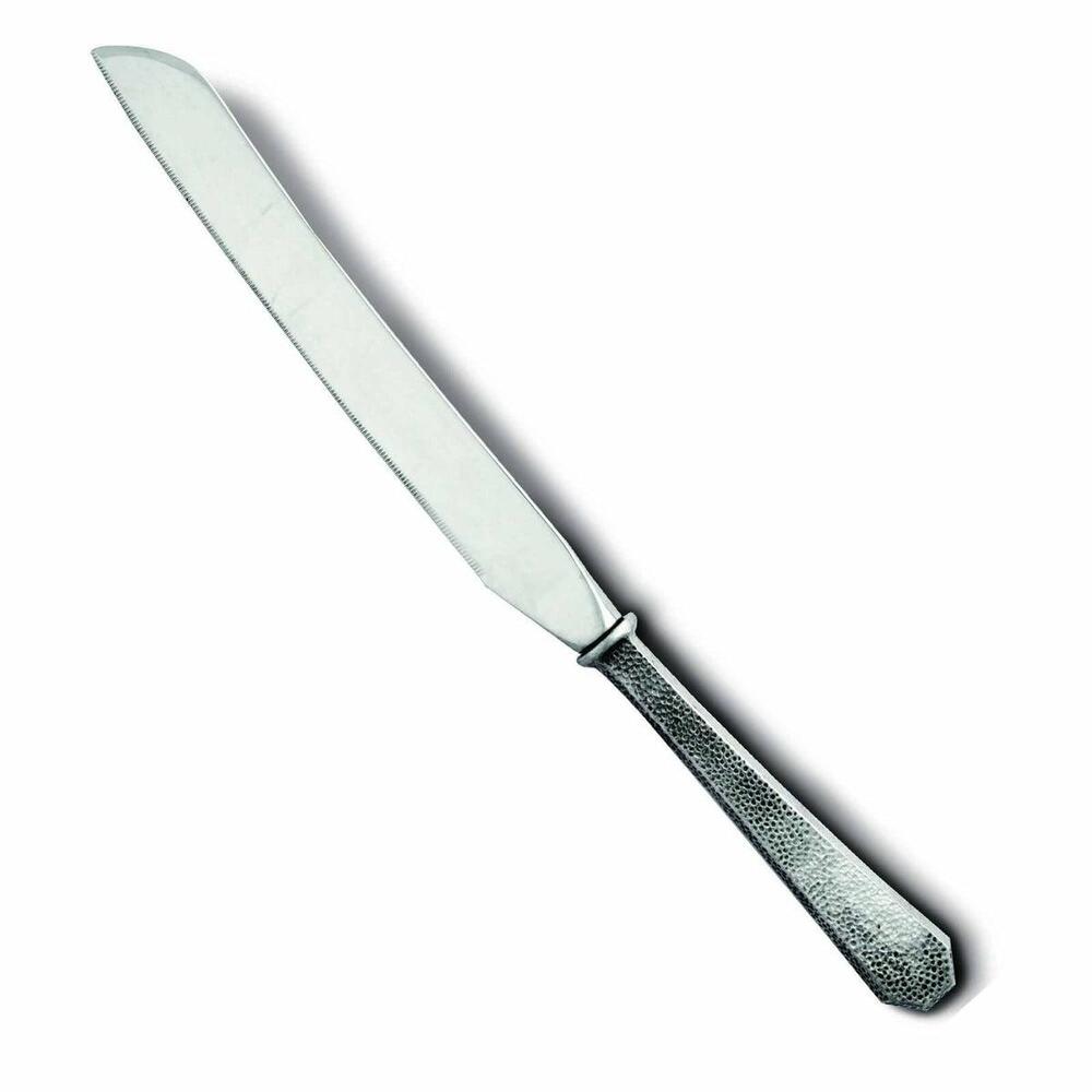 Hammered Cake Knife by Vagabond House