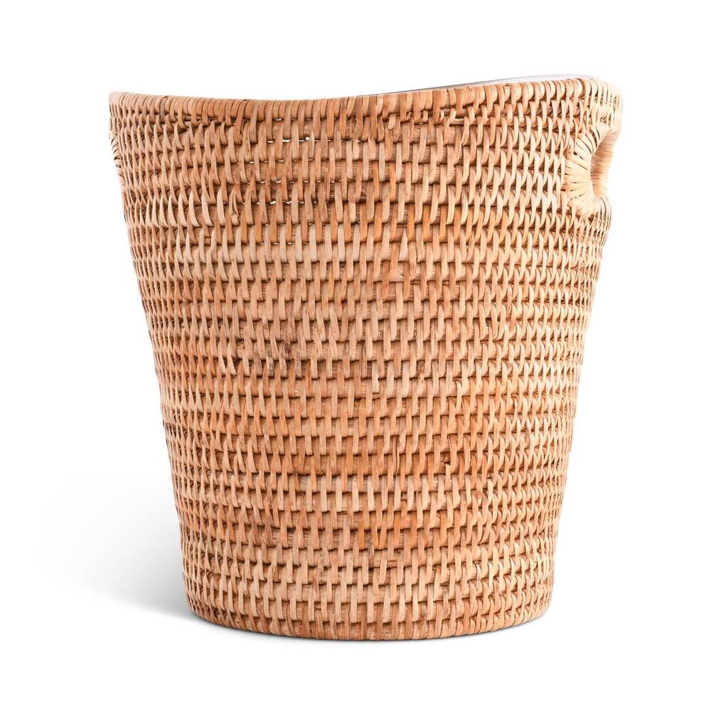 Hand Woven Rattan Wicker Champagne Bucket / Ice Bucket by Vagabond House 1