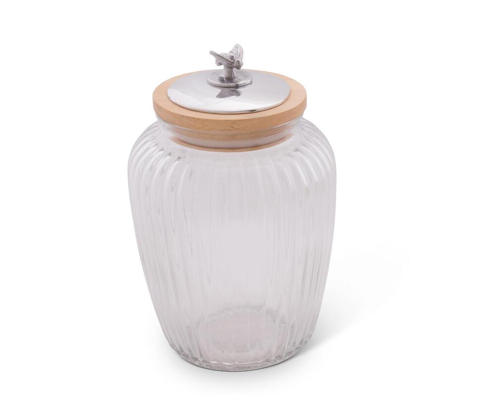 Honey Bee Glass Canister by Arthur Court Designs 4
