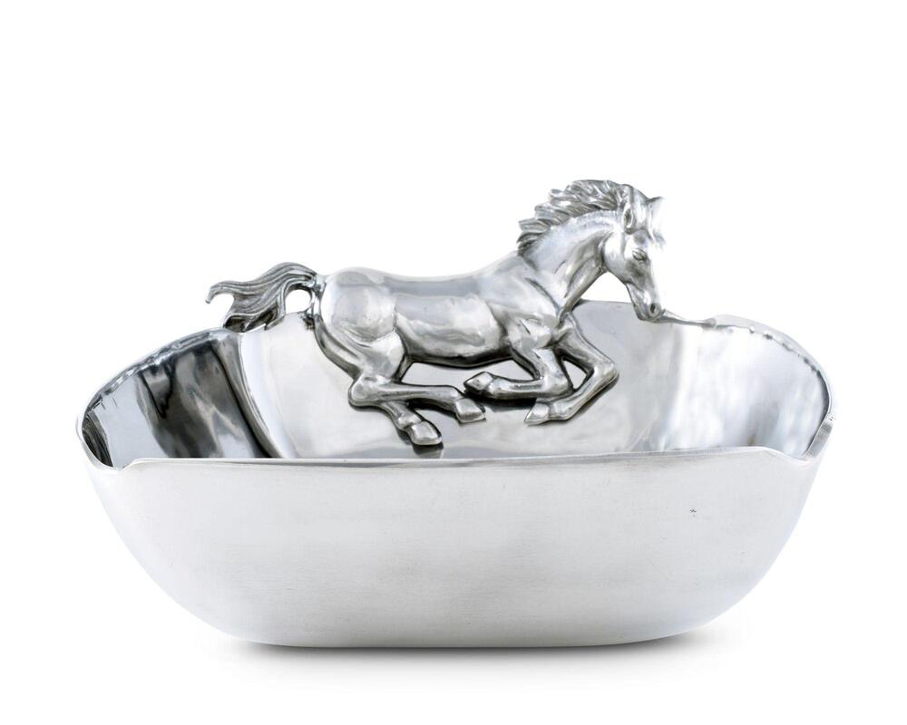 Horse 11" Bowl by Arthur Court Designs 1